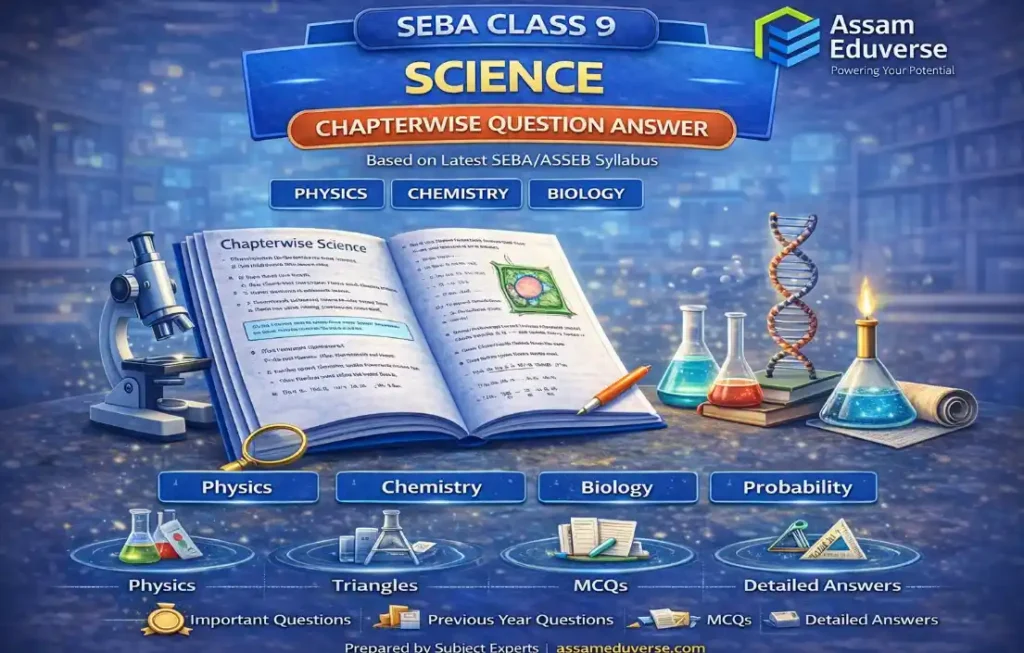 SEBA Class 9 Science question answer