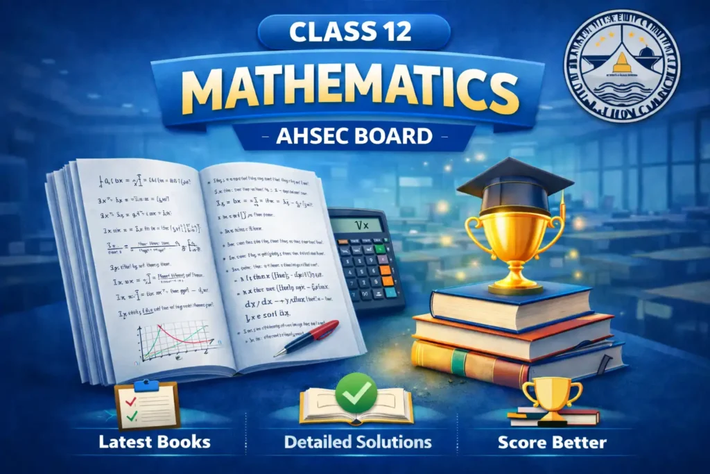 AHSEC Class 12 Mathematics chapter wise solutions step by step ASSEB syllabus