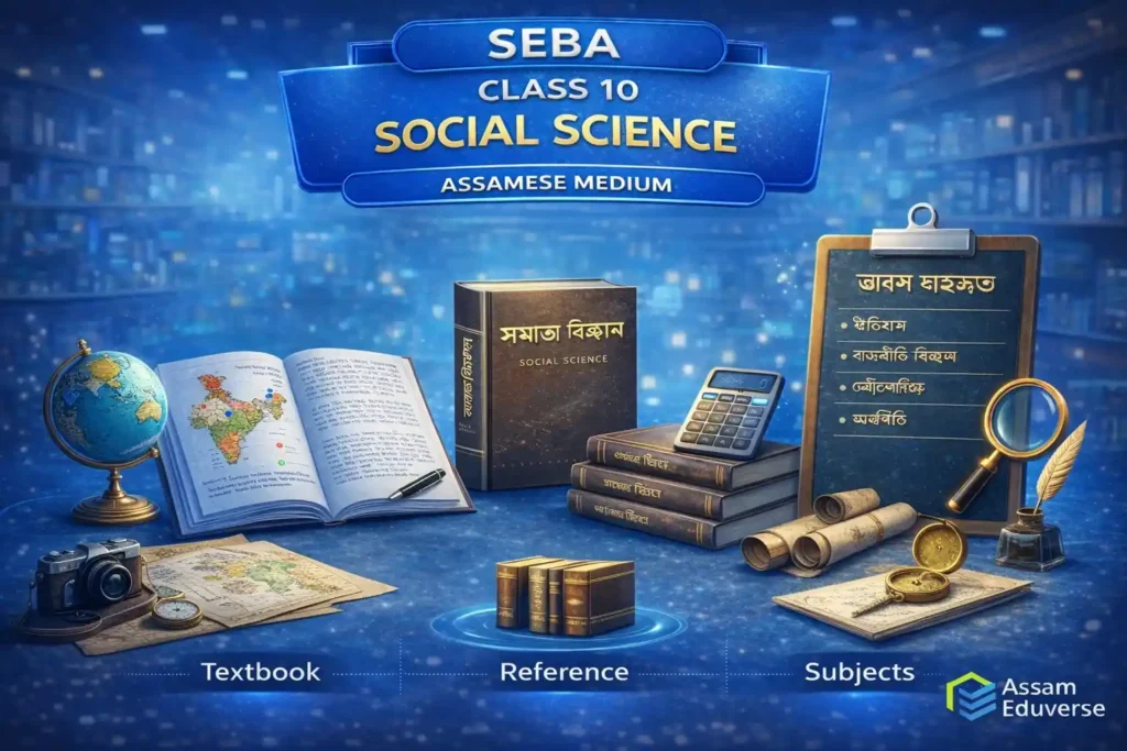 SEBA Class 10 Social Science Question Answer Assamese Medium Chapterwise as per latest ASSEB syllabus (সমাজ বিজ্ঞান প্ৰশ্ন উত্তৰ অসমীয়া মাধ্যম)