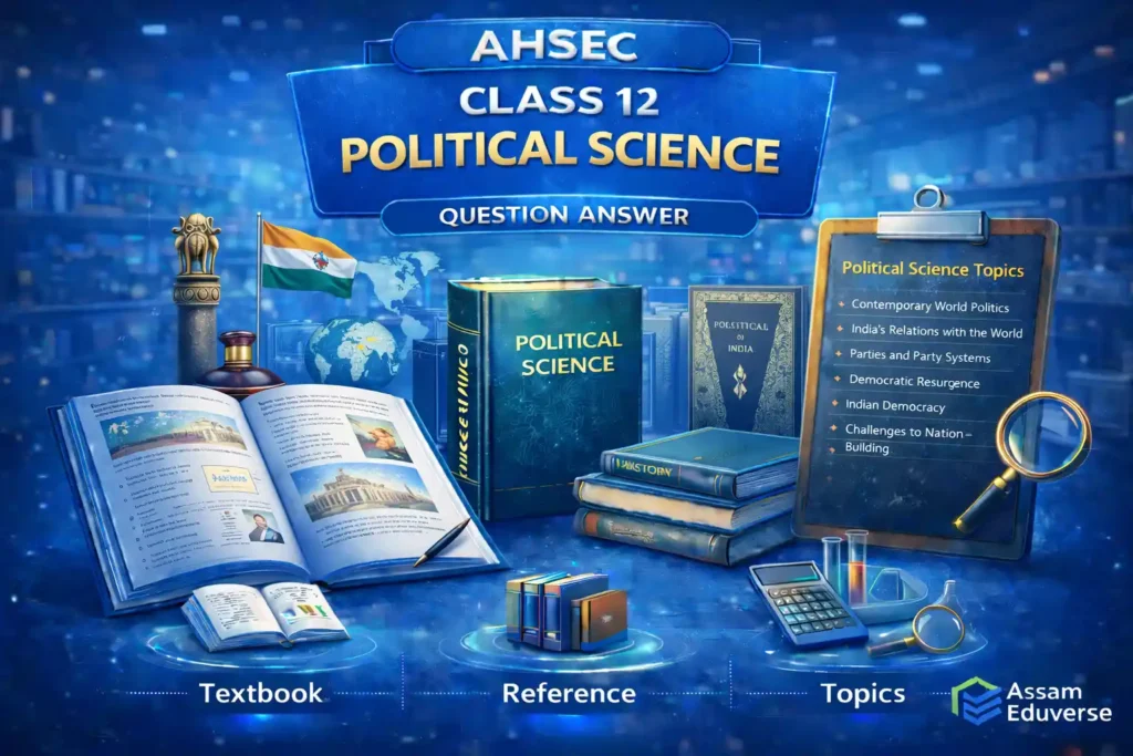 AHSEC Class 12 Political Science Chapterwise Question Answers