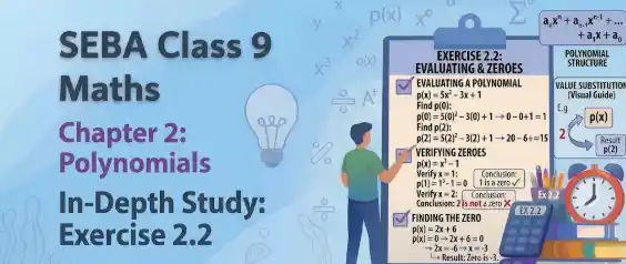 SEBA Class 10 Maths Chapter 2 Exercise 2.2 solutions answers