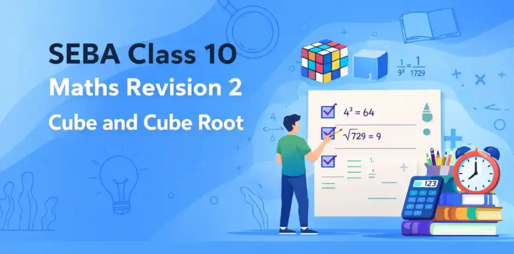 SEBA Class 10 Maths Revision 2 Solutions with solved questions