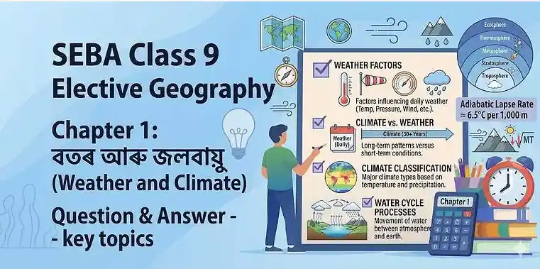 SEBA Class 9 Elective Geography Chapter 1 Question answer